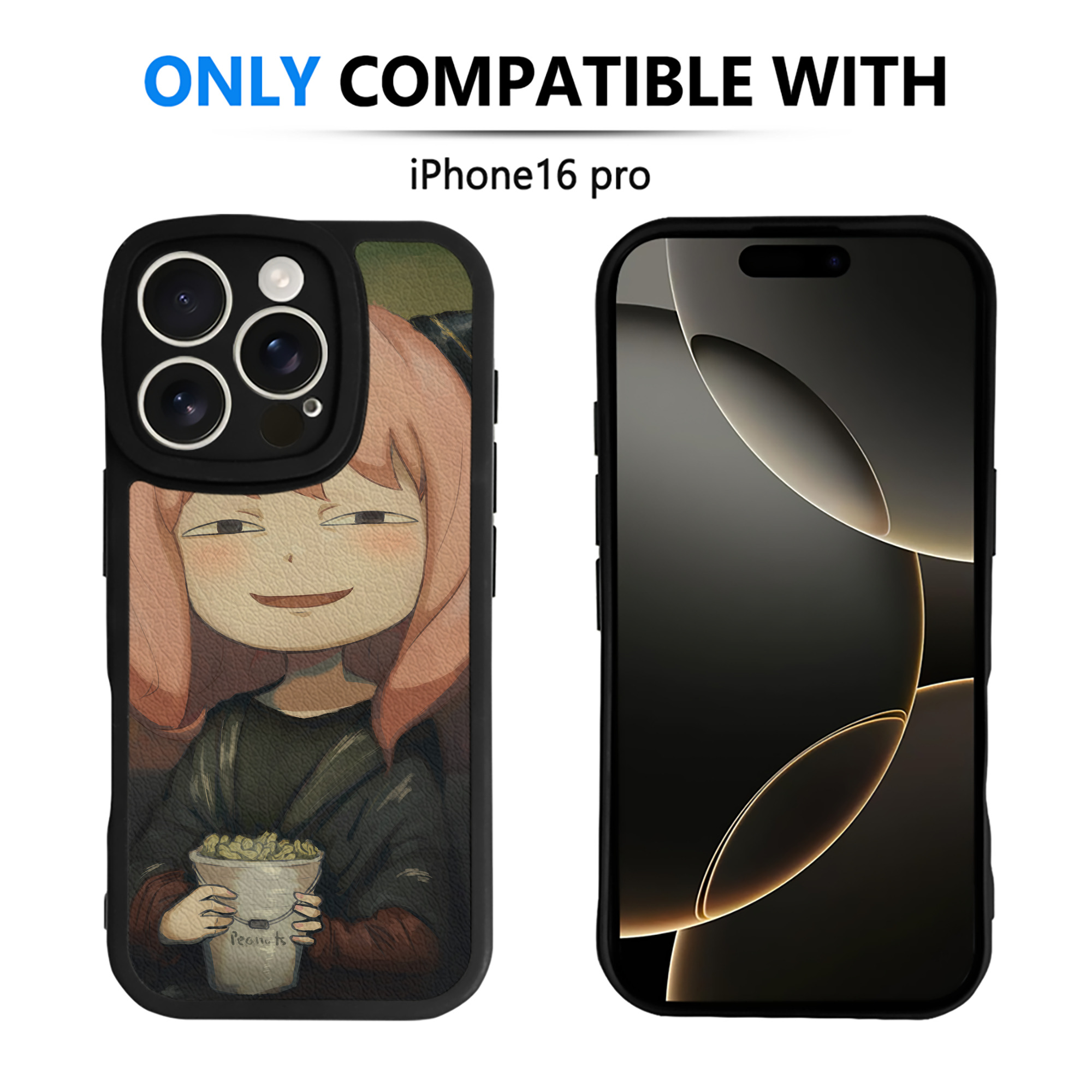 （画像用） SPY×FAMILY间谍家家酒 【iPhone 16シリーズ対応】シリコンスマホケース（レザー調） 材質：シリコン